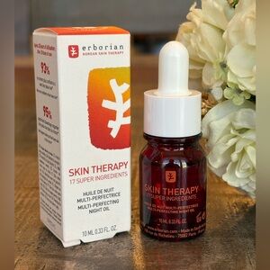 NEW Erborian SKIN THERAPY 17 Super Ingredients MULTI-PERFECTING Night Oil!